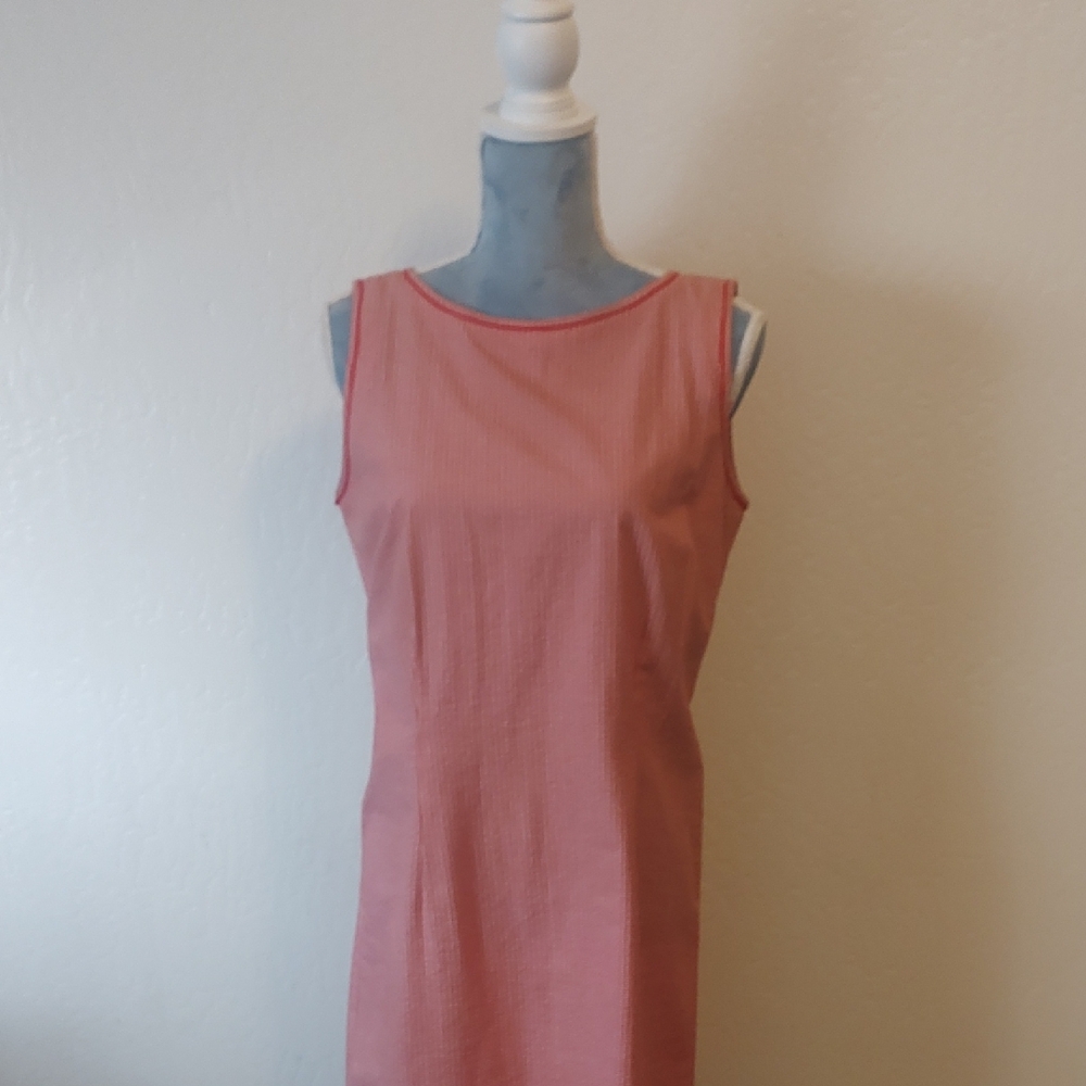 Liz Claiborne Red Checkered Dress